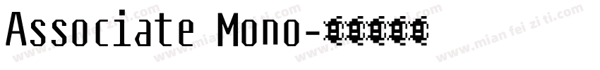Associate Mono字体转换